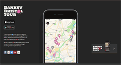Desktop Screenshot of banksybristoltourapp.co.uk