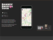 Tablet Screenshot of banksybristoltourapp.co.uk